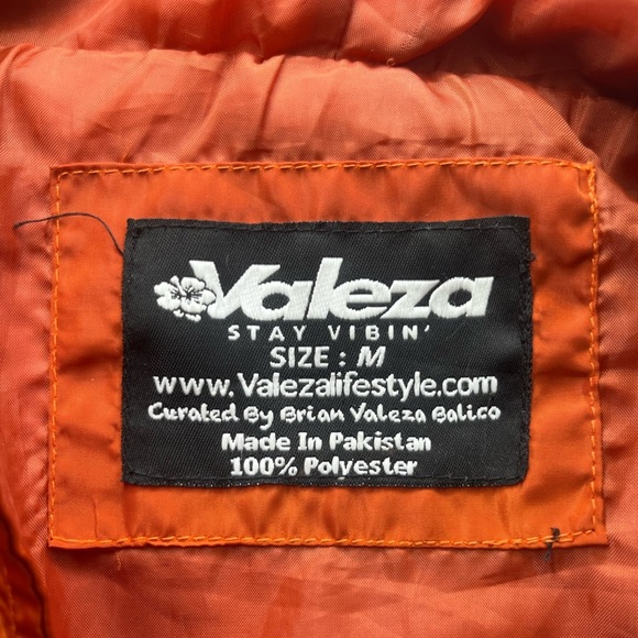 Valeza Lifestyle Anime Streetwear Lightweight Jacket Size Medium - Picture 8 of 8